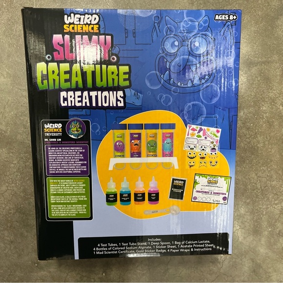 Slimy Creature Creations Kit - Green, Purple, Blue - Picture 3 of 3